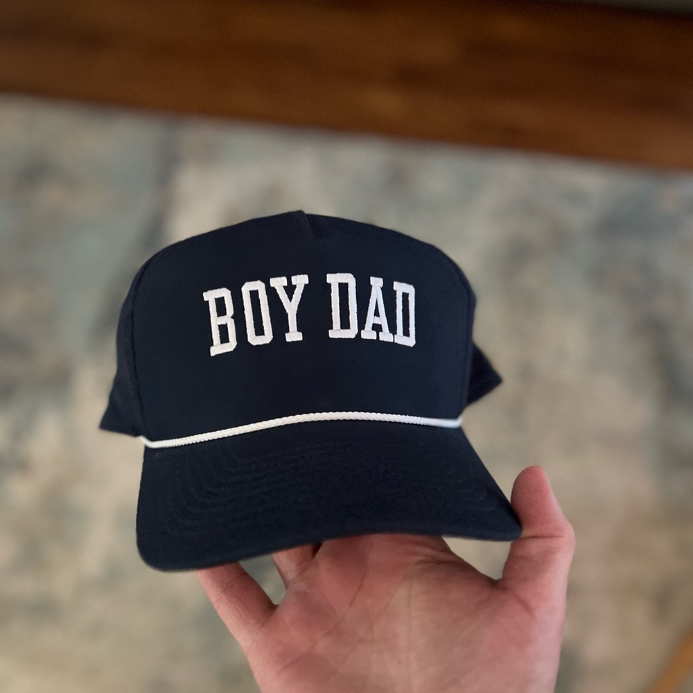 Boy Dad Navy Blue Cap